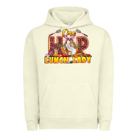 Pigment Pistachio One hip lunch lady Easter Day Urban Hoodie - LillyAllenDesigns
