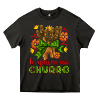 Asphalt Te Gueiro un churro Heavy Core Tee - AdoDesignShop