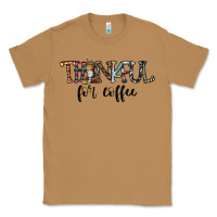Toasted Coconut thankful for coffee Classic Tee - CowhideDigitalArt