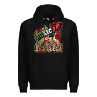 Black Mexican Mom Mexico Premium Hoodie - HowdyJamesFarm