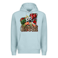 Blue Mist Mexican Mom Mexico Premium Hoodie - HowdyJamesFarm