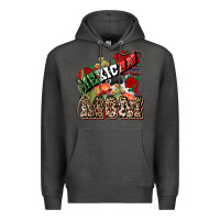 Charcoal Heather Mexican Mom Mexico Premium Hoodie - HowdyJamesFarm