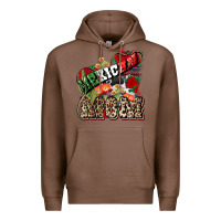Chestnut Mexican Mom Mexico Premium Hoodie - HowdyJamesFarm