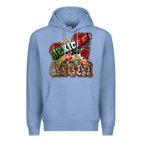 Colony Blue Mexican Mom Mexico Premium Hoodie - HowdyJamesFarm