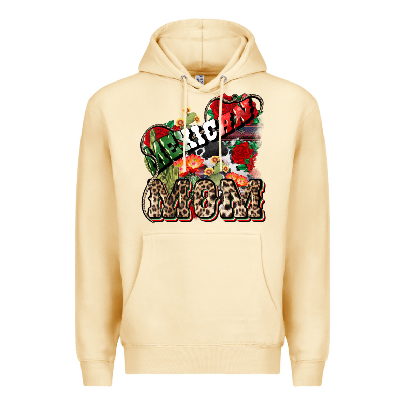 Mexican Mom Mexico Premium Hoodie by HowdyJamesFarm | Teevron