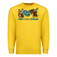 Lemon peace love cowboys Premium Sweatshirt - OliviaCreatesArt