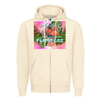 Sandshell just a girl who loves flamingo Zipper Hoodie - TumblerDesignByShophia
