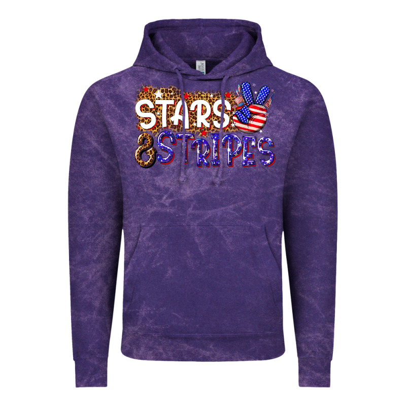 Stars And Stripes Vintage Hoodie by NancyCooperArtShop | Teevron