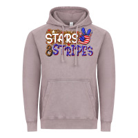 Vintage Zinc stars and stripes Vintage Hoodie - NancyCooperArtShop