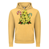 Vintage Mustard softball christmas tree Vintage Hoodie - RanaPortraitStore