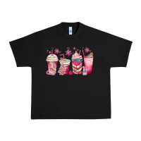Black christmas debbie cake white coffee cups Urban Heavy Tee - MaliasSmallBusiness