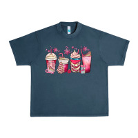 Midnight Navy christmas debbie cake white coffee cups Urban Heavy Tee - MaliasSmallBusiness