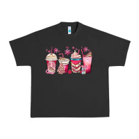 Pigment Black christmas debbie cake white coffee cups Urban Heavy Tee - MaliasSmallBusiness