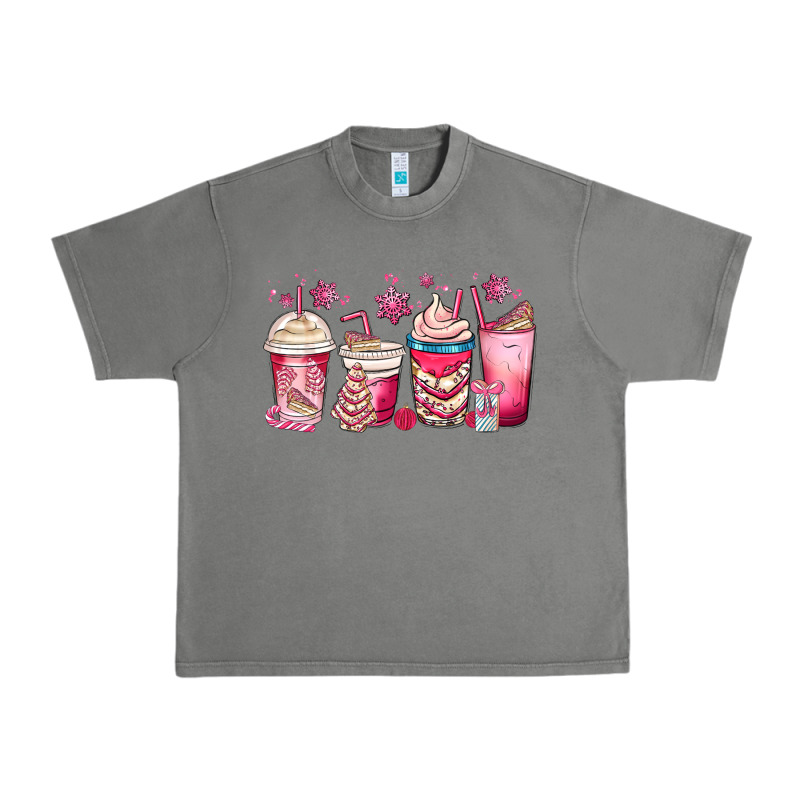 Christmas Debbie Cake White Coffee Cups Urban Heavy Tee by MaliasSmallBusiness | Teevron