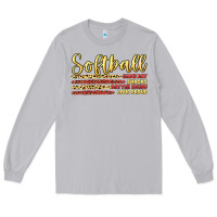 Moon Dust softball game day Long Sleeve Tee - Artiststas