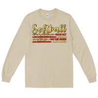 Mushroom softball game day Long Sleeve Tee - Artiststas