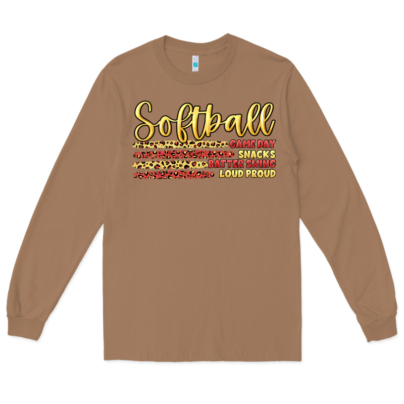 Softball Game Day Long Sleeve Tee by Artiststas | Teevron