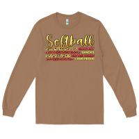 Toasted Coconut softball game day Long Sleeve Tee - Artiststas
