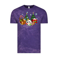 Cloud Purple christmas Vintage Tee - MaliasSmallBusiness