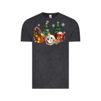 Vintage Black christmas Vintage Tee - MaliasSmallBusiness