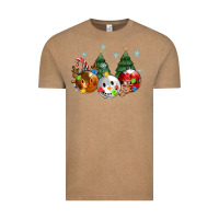 Vintage Coffee christmas Vintage Tee - MaliasSmallBusiness