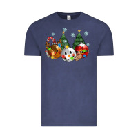 Vintage Denim christmas Vintage Tee - MaliasSmallBusiness