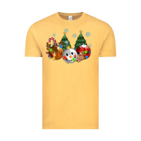 Vintage Mustard christmas Vintage Tee - MaliasSmallBusiness