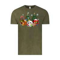 Vintage Olive christmas Vintage Tee - MaliasSmallBusiness