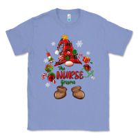 Colony Blue the nurse gnome christmas Classic Tee - MaliasSmallBusiness