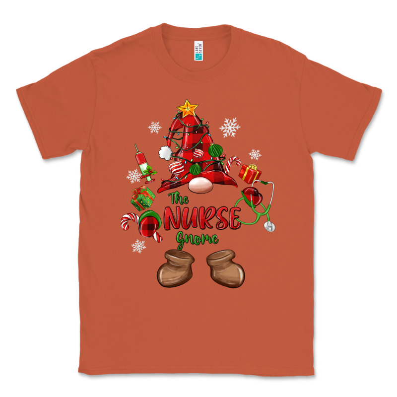 The Nurse Gnome Christmas Classic Tee by MaliasSmallBusiness | Teevron