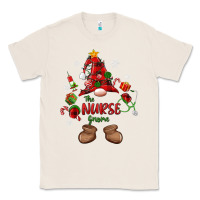 Natural the nurse gnome christmas Classic Tee - MaliasSmallBusiness