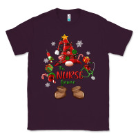 Plum the nurse gnome christmas Classic Tee - MaliasSmallBusiness