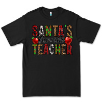 Black santa's favorite teacher Premium Tee - Jasminsmagicworld