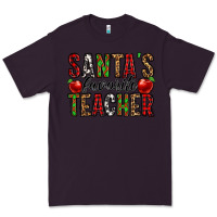 Plum santa's favorite teacher Premium Tee - Jasminsmagicworld