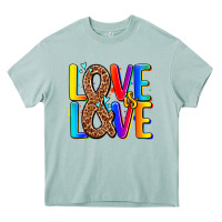 Pride Lgbtqi Love Is Love Heavy Core Tee | Teevron