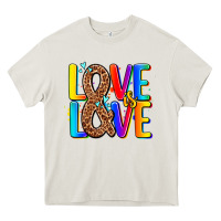 Cream pride lgbtqi love is love Heavy Core Tee - AdoDesignShop