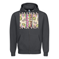 Smoke happy easter with cowhide Zipper Hoodie - TumblerDesignByShophia