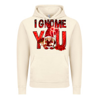 Vintage Artic i gnome you with roses Vintage Hoodie - NancyCooperArtShop