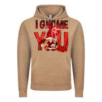 Vintage Coffee i gnome you with roses Vintage Hoodie - NancyCooperArtShop
