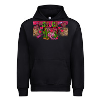 Black Stuck On You Urban Hoodie - CowhideDigitalArt