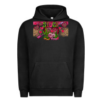 Pigment Black Stuck On You Urban Hoodie - CowhideDigitalArt