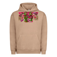 Pigment Burro Stuck On You Urban Hoodie - CowhideDigitalArt