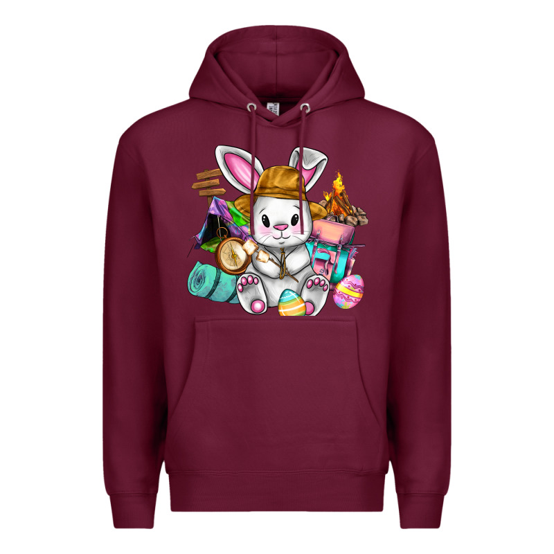 Easter Day Camper  Happy Easter Day Premium Hoodie by CowGirlArtShop | Teevron