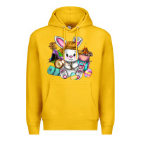 Lemon Easter Day Camper  Happy Easter Day Premium Hoodie - CowGirlArtShop