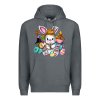 Rock Easter Day Camper  Happy Easter Day Premium Hoodie - CowGirlArtShop