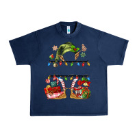 Navy customize christmas elf Urban Heavy Tee - MaliasSmallBusiness
