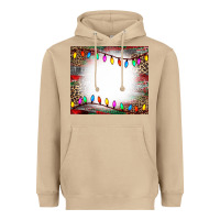 Mushroom christmas bleach effect tumler Heavyweight Hoodie - CowCowDesign