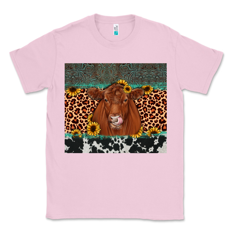 Red Angus Leopard Classic Tee by JahusDesignShop | Teevron