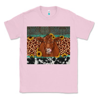 Bubblegum Pink red angus leopard Classic Tee - JahusDesignShop