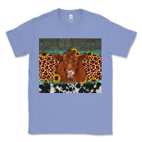 Colony Blue red angus leopard Classic Tee - JahusDesignShop